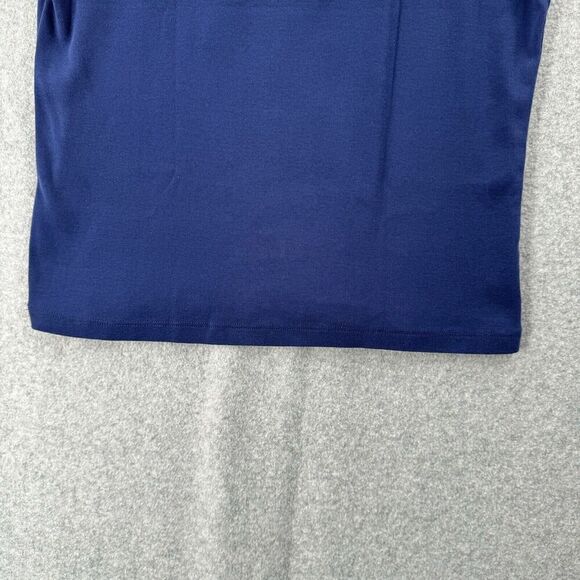 Harley-Davidson Tee Tshirt Wmns XS Blue Short Sleeve Embroidered Logo Motorcycle - Picture 8 of 11